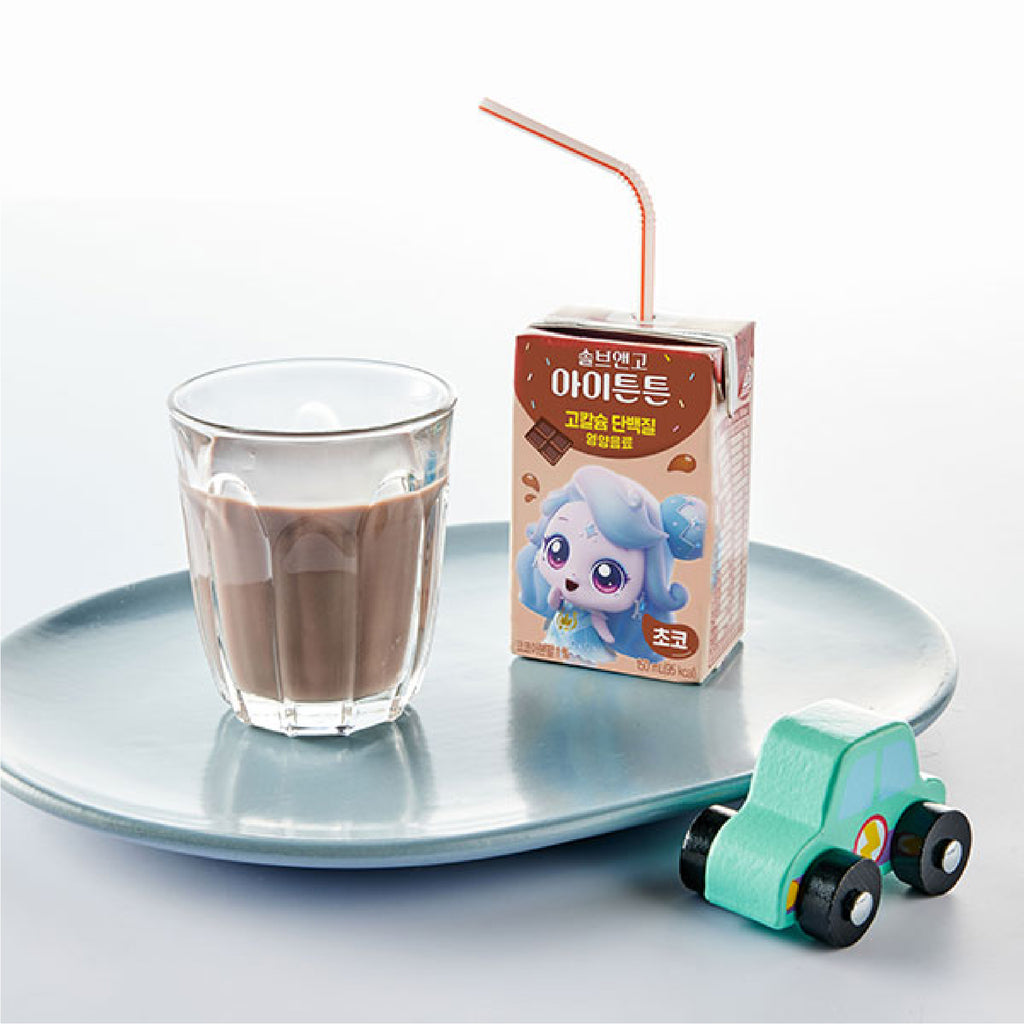 Kids protein calcium drink chocolate flavours