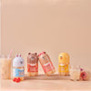 Korean character sparkling yogurt drink LINE FRIENDS