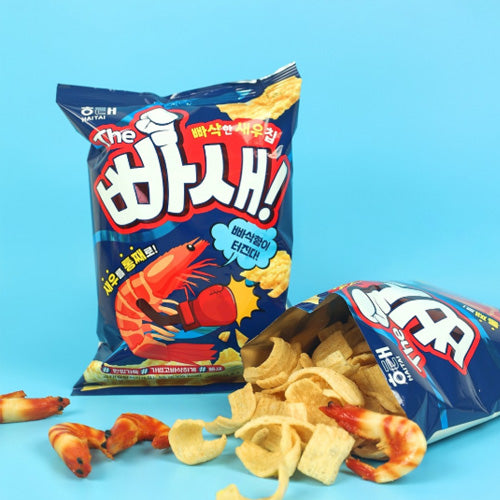 HAITAI Ppahseh shrimp snack 100g Korean crunchy chips