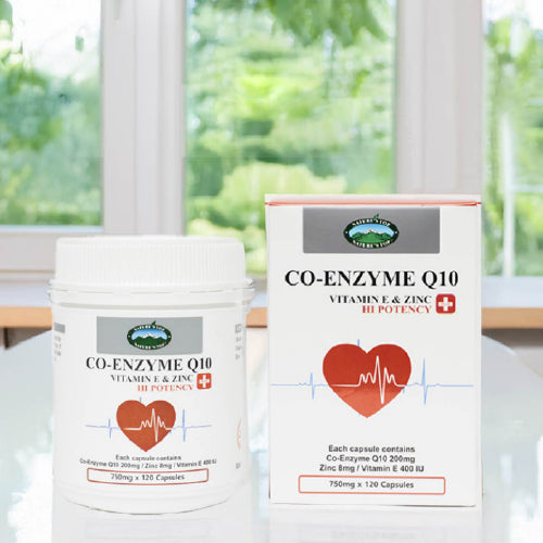 Nature’s Top Co-Enzyme Q10 750mg 120 capsules supplement