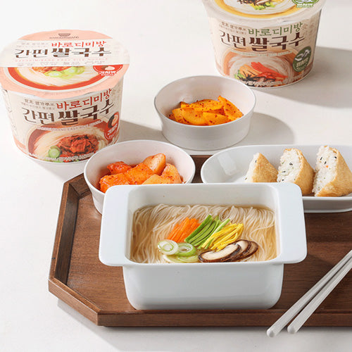 BARODIMIBANG easy Korean rice noodles 92g anchovy kimchi