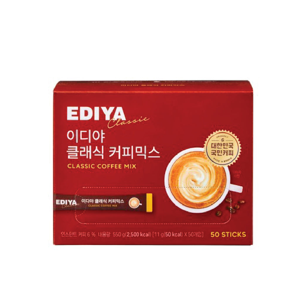 Instant Coffee Packets - Ediya Special Classic Mix 50 Sticks
