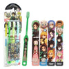 3pcs Kids Toothbrushes Demon Slayer with Soft Bristles