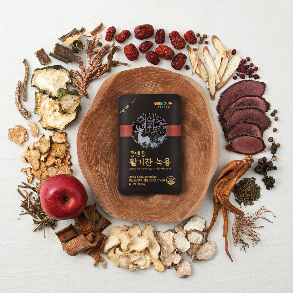 Vibrant Velvet Antlers Red Ginseng Extract Pouch (60ml x 30p