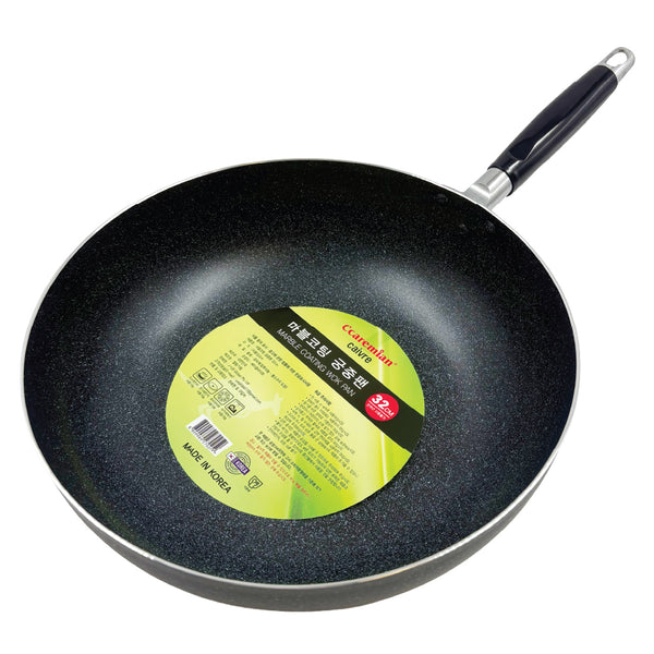 Ccaremian Marble Coating Wok 32cm – MayDay Mall