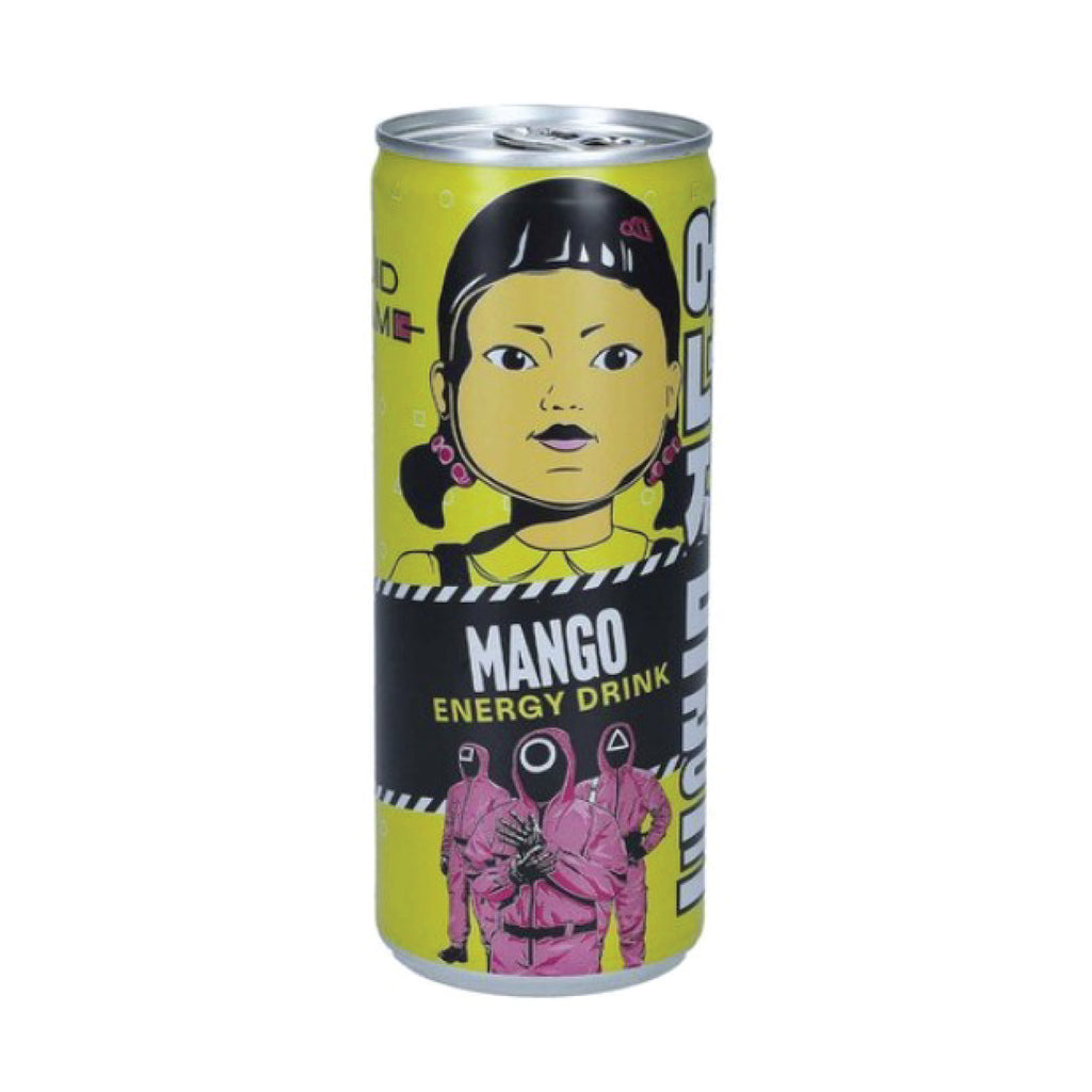 Squid Game Energy Drink Mango 250ml x 12-MayDay Mall