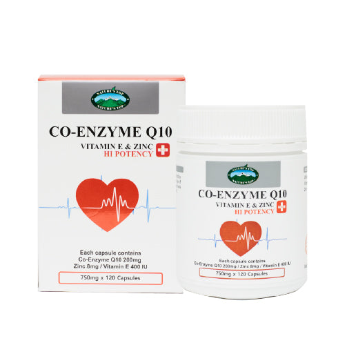 High strength co-enzyme Q10 nutritional supplement capsules