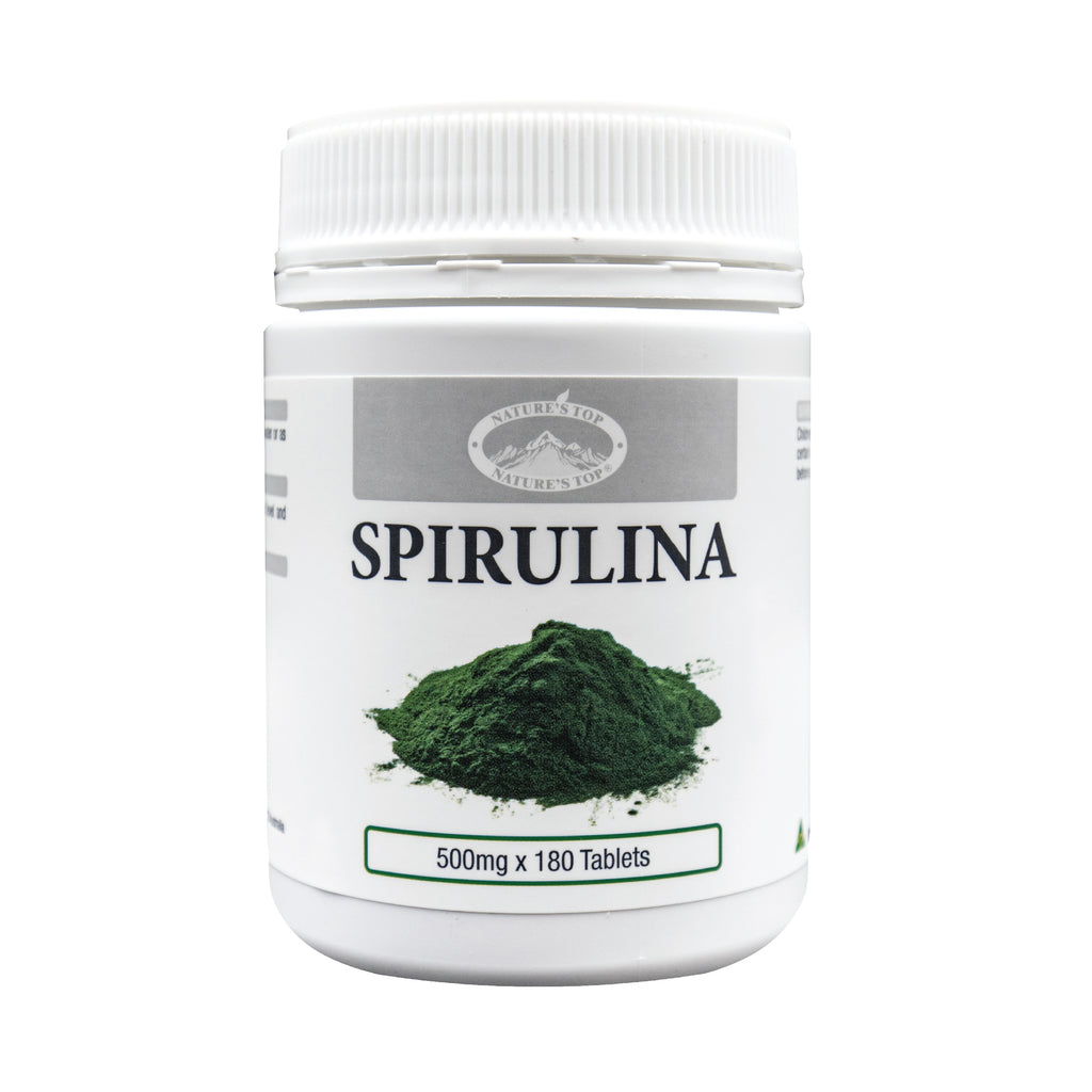 Spirulina 500mg (180 Tablets)-MayDay Mall