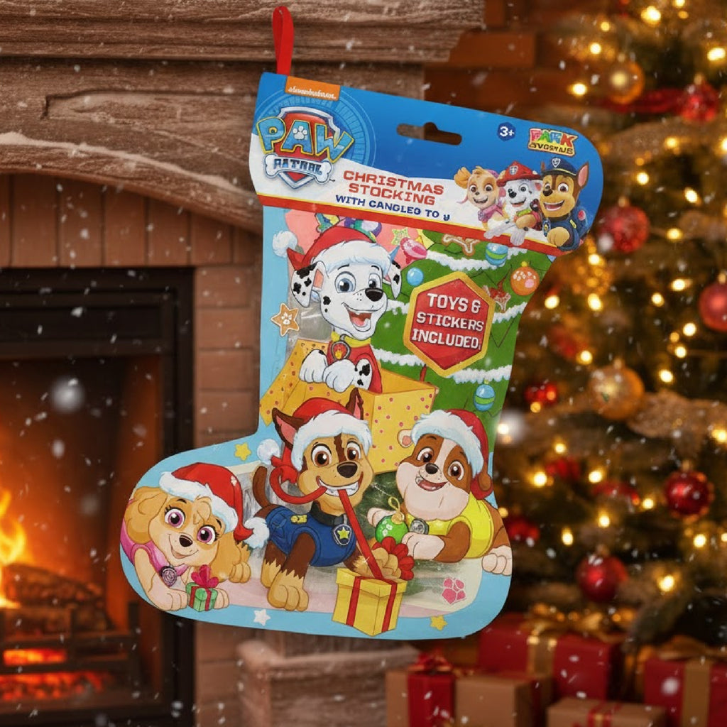 PAW Patrol Xmas Stocking 70g with Candy and Toys