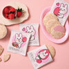 Sweet Crispy Strawberry Rice Chip Sandwich - Dalchip 12g x 4