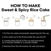 Tteokbokki Meal Kit (Korean Spicy Rice Cakes) 120g-MayDay