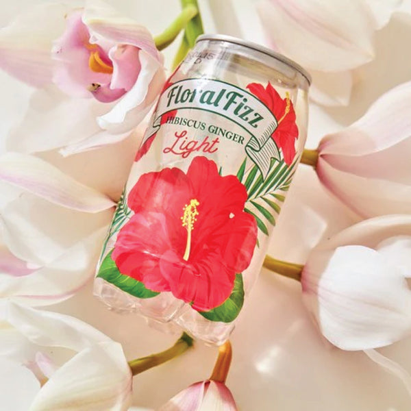 Ginger Hibiscus Sparkling Drink (350ml x 24)-MayDay Mall