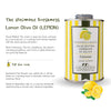 Galantino Lemon Infused Extra Virgin Olive Oil 250ml