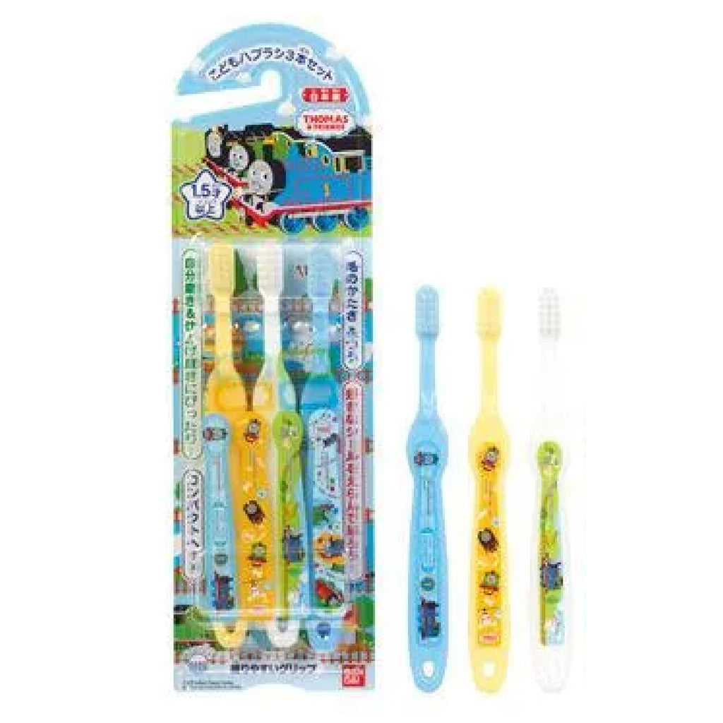3pcs Kids Toothbrushes Thomas & Friends with Soft Bristles