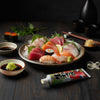 Wasabi Paste served with Fresh Sushi and Sashimi