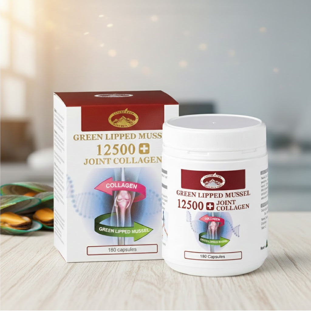 Nature’s Top Green Lipped Mussel Joint Collagen 12500mg