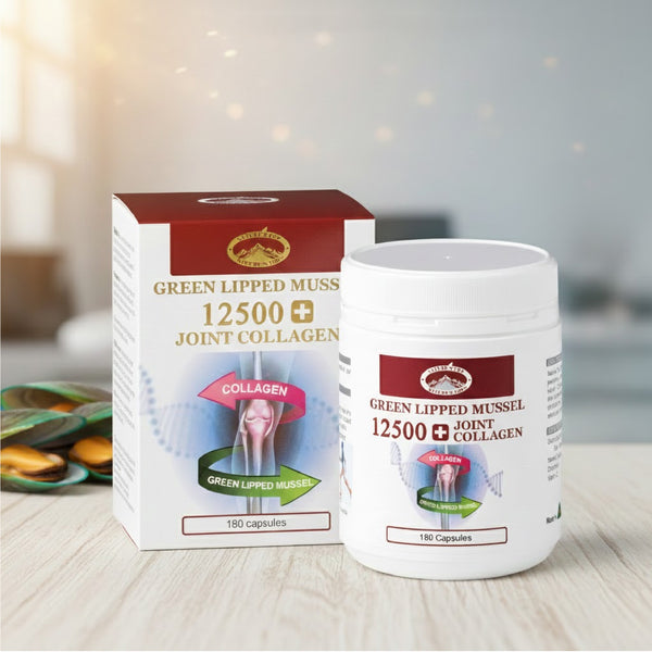 Nature’s Top Green Lipped Mussel Joint Collagen 12500mg