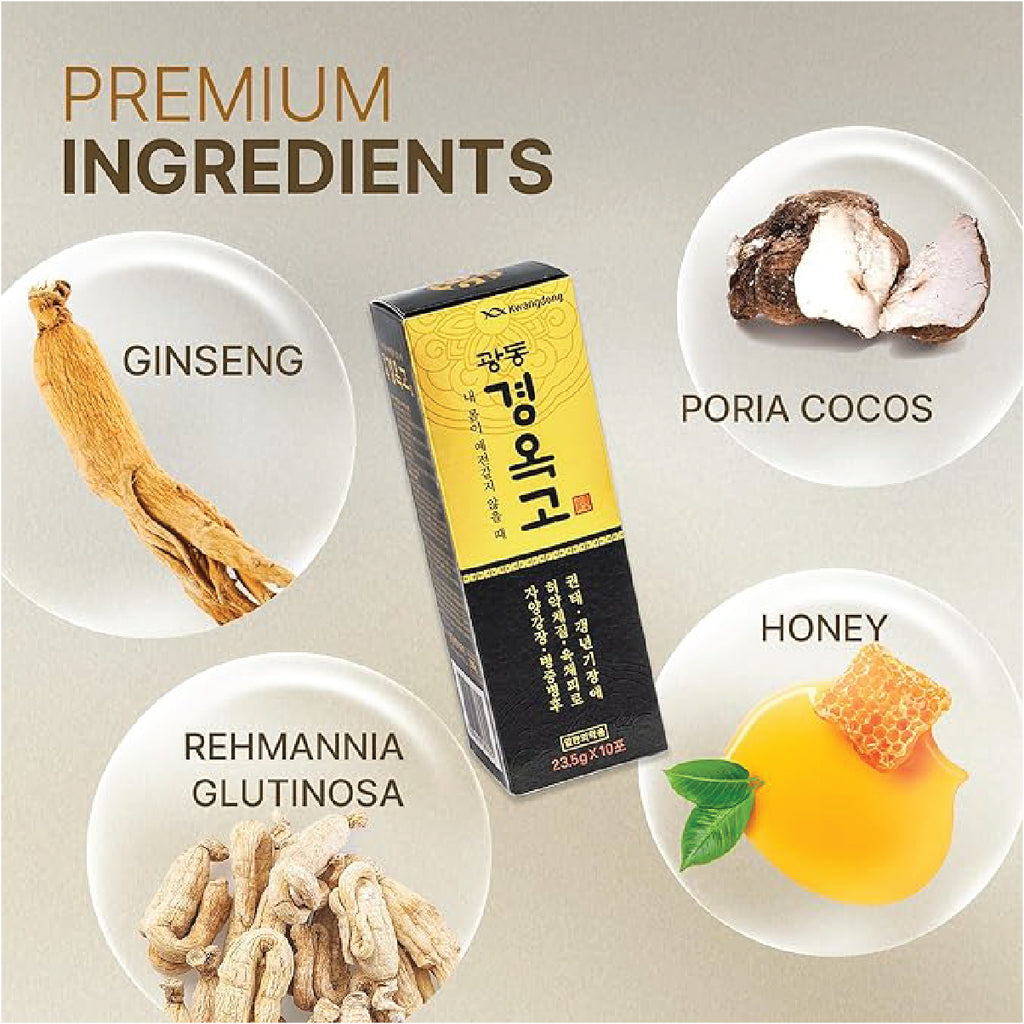 KwangDong Kyung Ok Ko 30 Units x 2 Korean Elixir for Energy