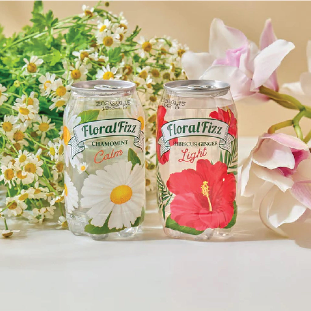 Ginger Hibiscus Sparkling Drink (350ml x 24)-MayDay Mall