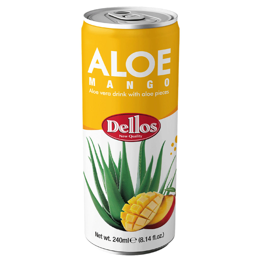 DELLOS Aloe Mango Flavour 240ml - Maydaymall