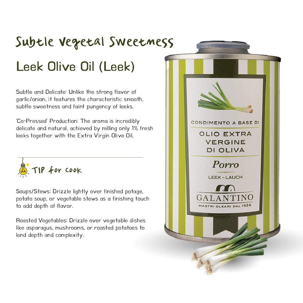 Galantino Leek Infused Extra Virgin Olive Oil 250ml