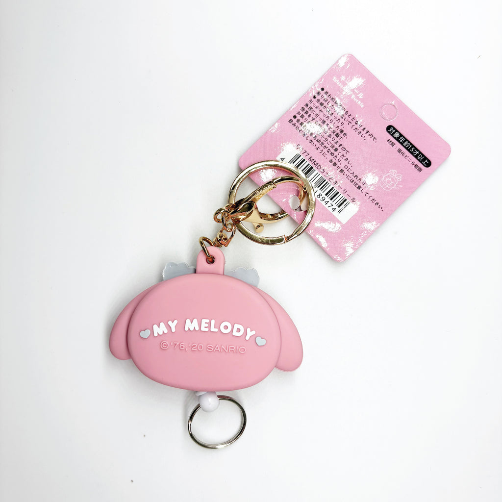 My Melody 3D Silicone Retractable Keychain-MayDay Mall