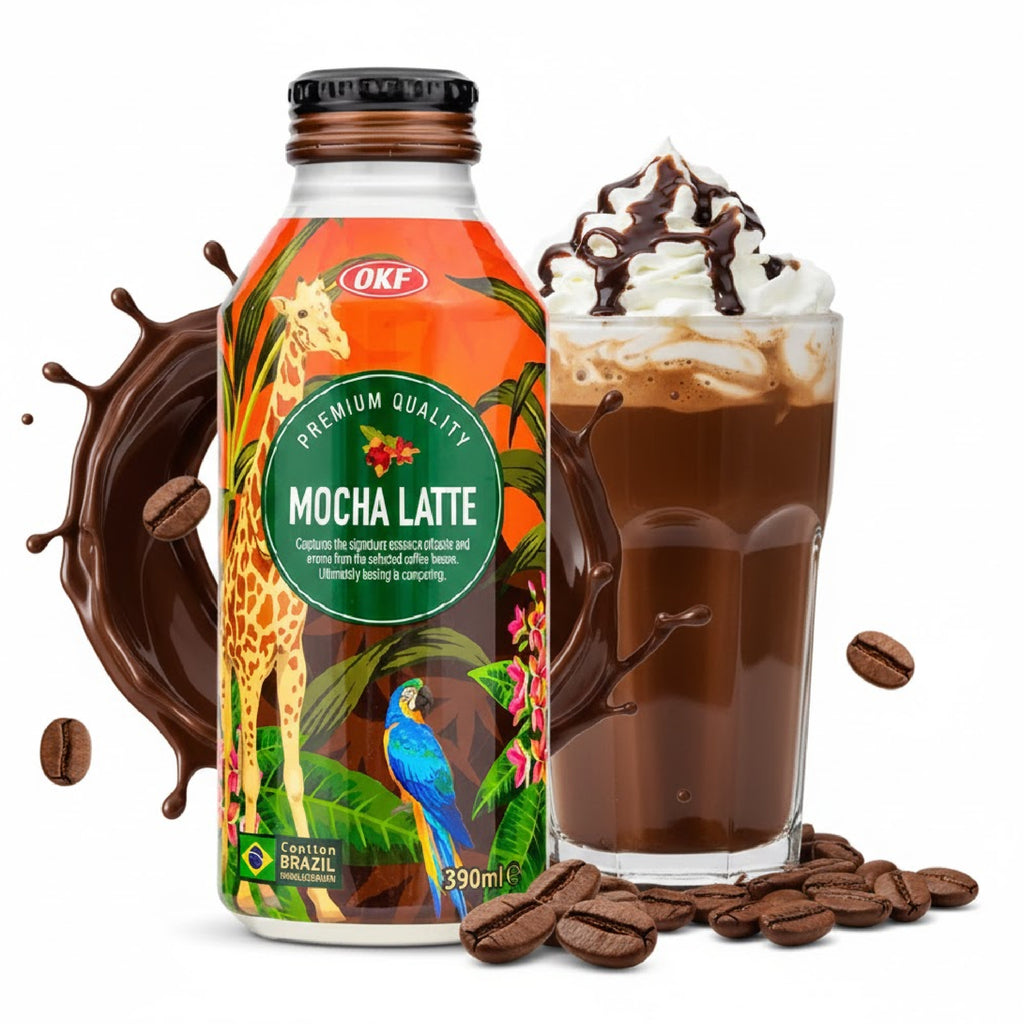 OKF Coffee Bottle 390ml Brazilian Style Rich and Smooth