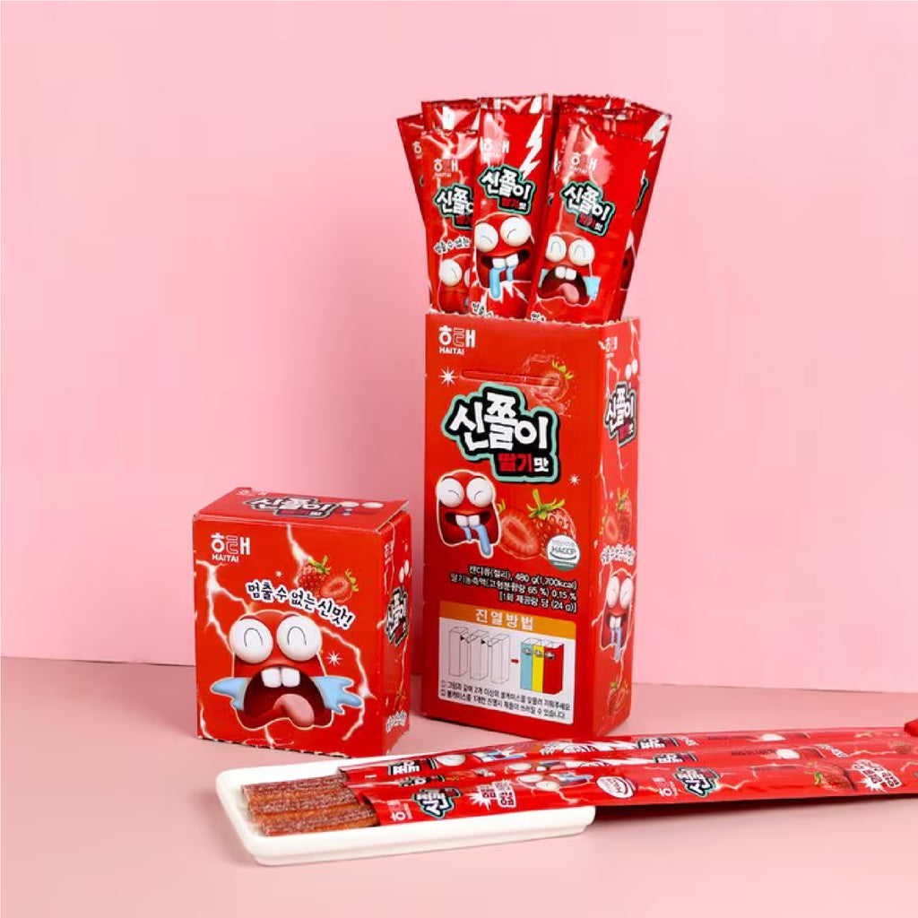 Korean sour gummy jelly candy Sinzzory -strawberry
