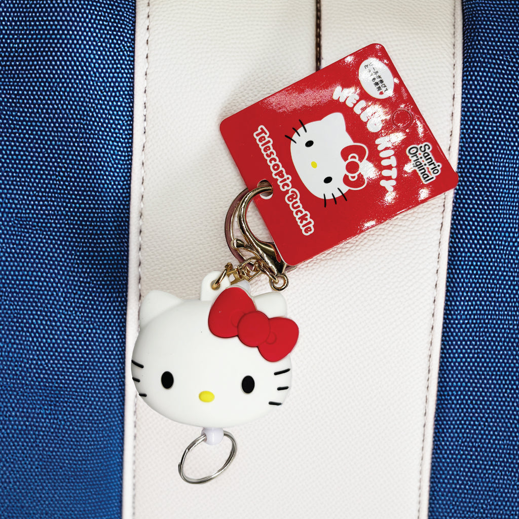 Hello Kitty 50th Anniversary 3D Retractable Keychain
