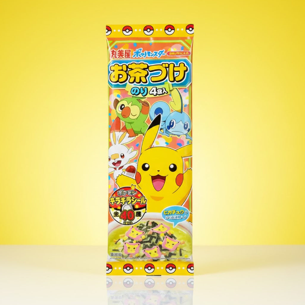 Marumiya Pokemon Ochazuke 4p Pack with Pikachu