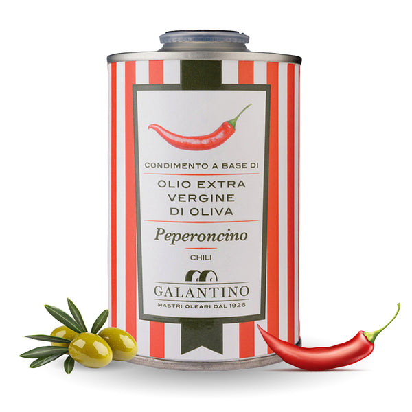 Spicy Olive Oil- Galantino Chili Infused Extra Virgin, 250ml