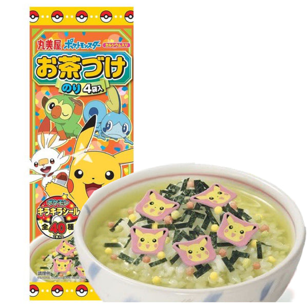 Marumiya Pokemon Ochazuke 4p Pack with Pikachu