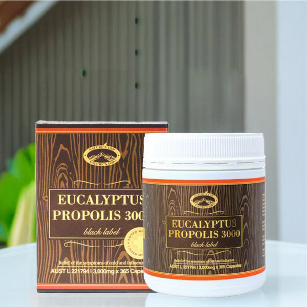 Nature’s Top Propolis 3000mg 365 capsules dietary supplement