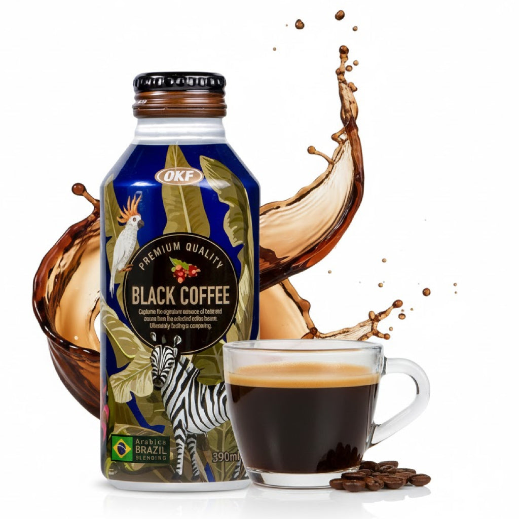 OKF Coffee Bottle 390ml Brazilian Style Rich and Smooth