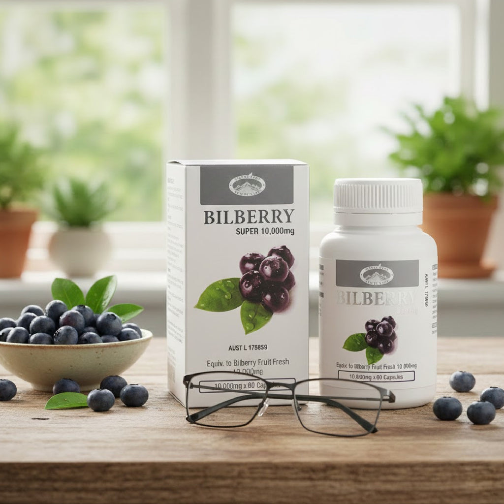 Nature’s Top Bilberry 10000mg premium dietary supplement