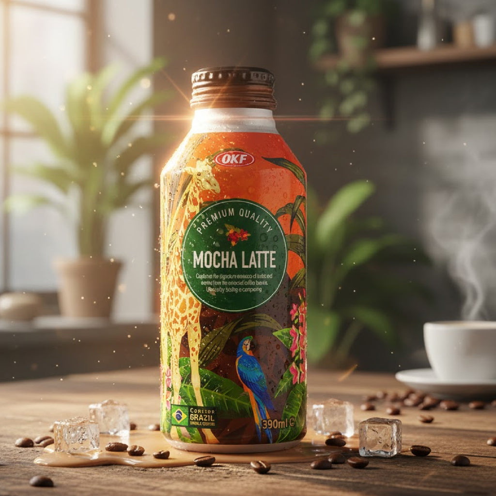 OKF Coffee Bottle 390ml Brazilian Style Rich and Smooth