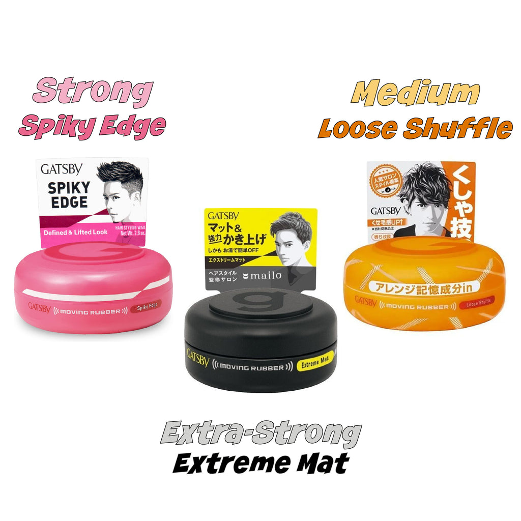 Mandom Gatsby Moving Rubber Hair Wax 80g