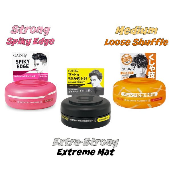 Mandom Gatsby Moving Rubber Hair Wax 80g