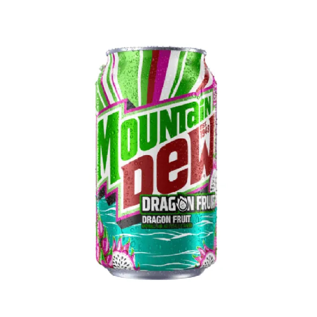 Mountain Dew Dragon Fruit 355ml x 12-MayDay Mall