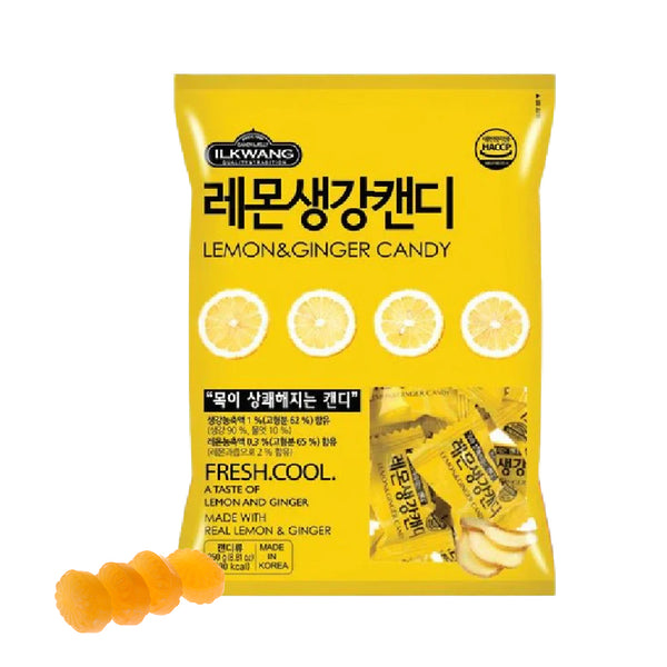 Lemon Ginger Candy (250g)-MayDay Mall
