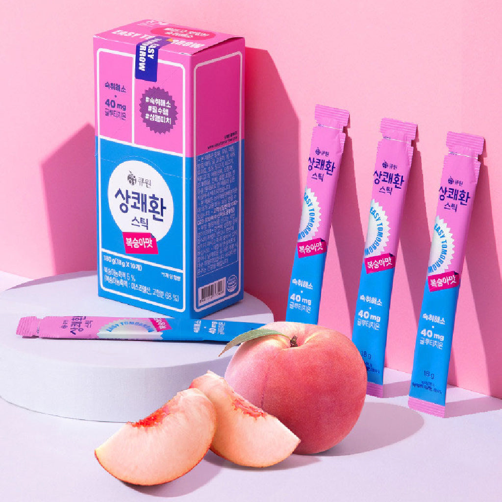 Hangover Relief - Jelly Stick Flat Peach (10 Sticks)-MayDay