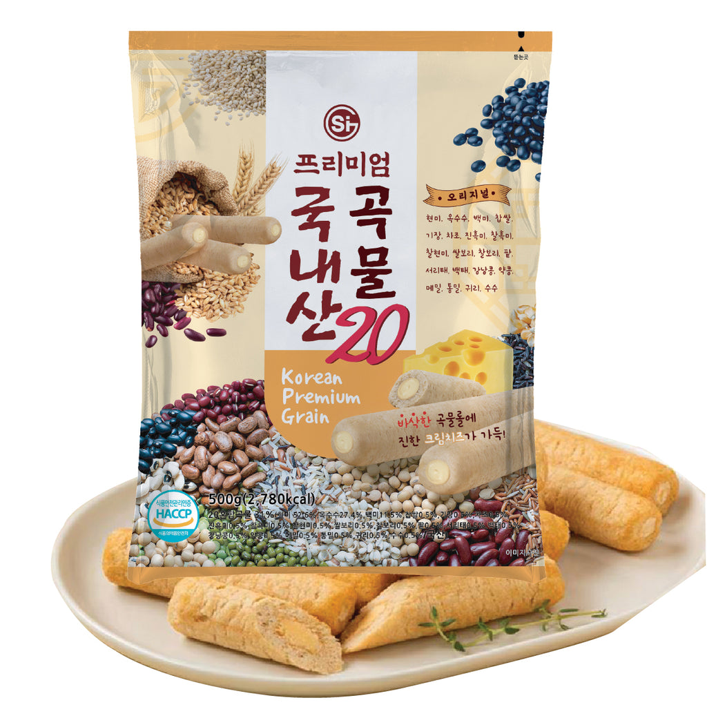 Korean Premium 20 Grains Snack With Cream Cheese 180g-MayDay
