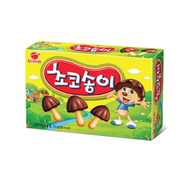 Choco Songyi - Mushroom Shaped Chocolate Biscuits (50g)