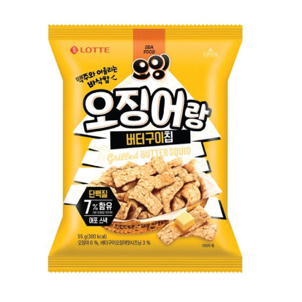 O-ING Squid And Butter Chips (55g)-MayDay Mall
