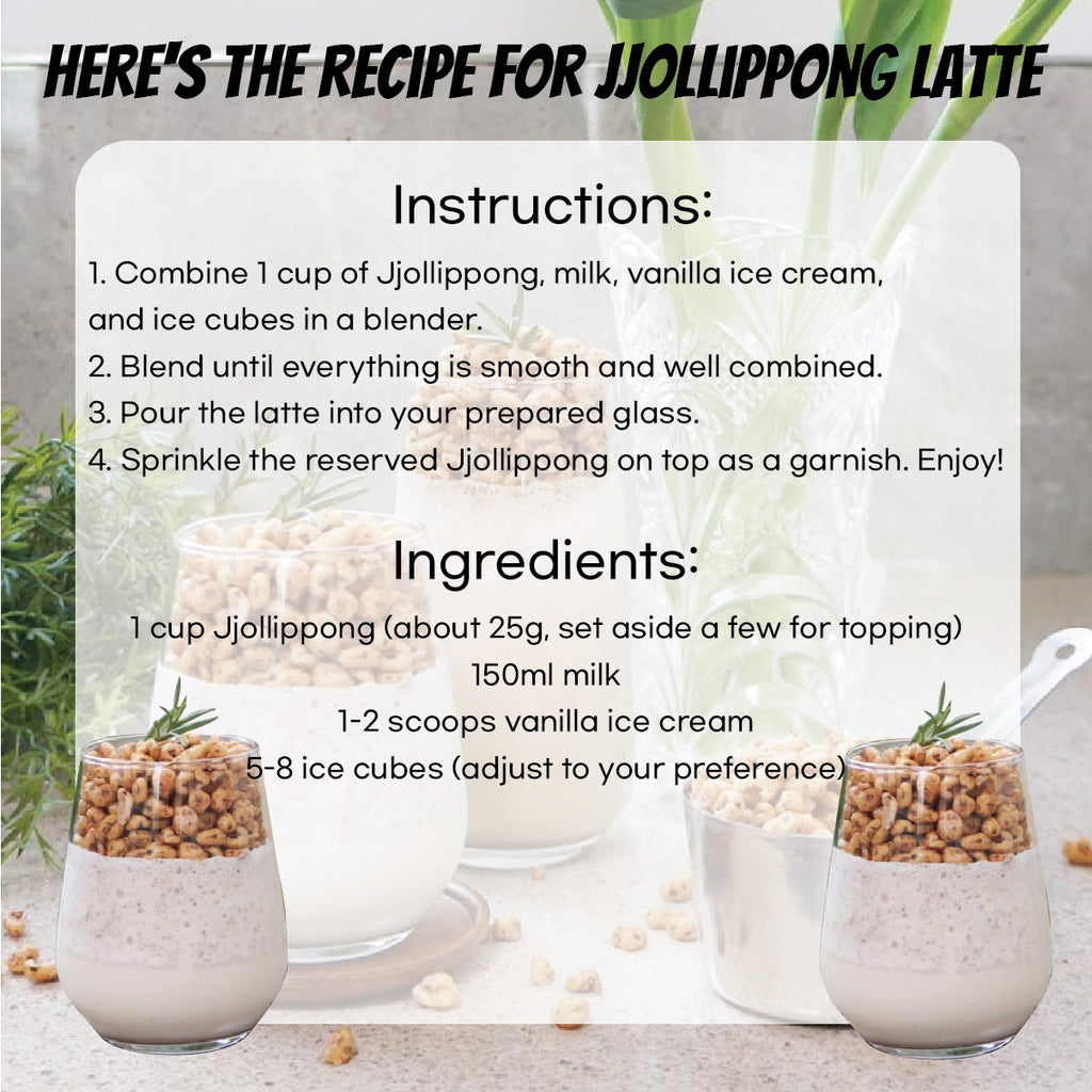 Jollypong- Traditional Korean Puffed Rice Snack Cereal