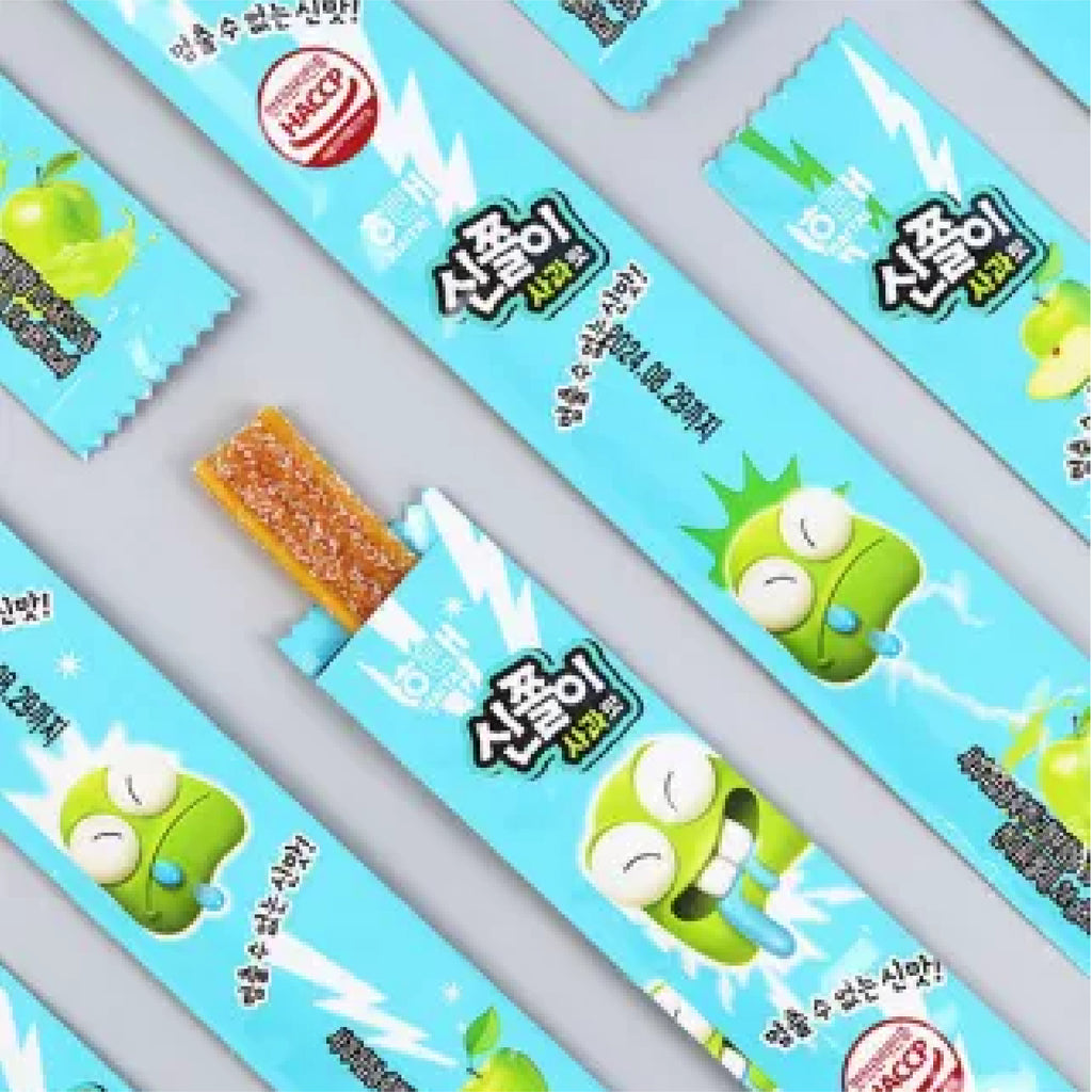 Korean sour gummy jelly candy Sinzzory - Apple