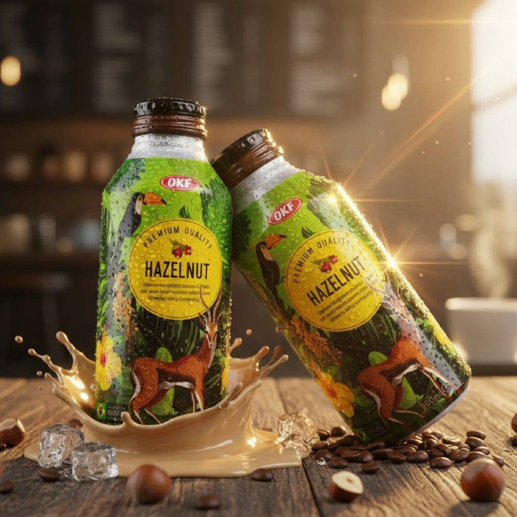 OKF Coffee Bottle 390ml Brazilian Style Rich and Smooth