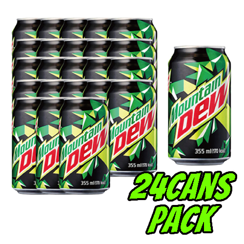 Mountain Dew 355ml × 24 Cans – Maydaymall