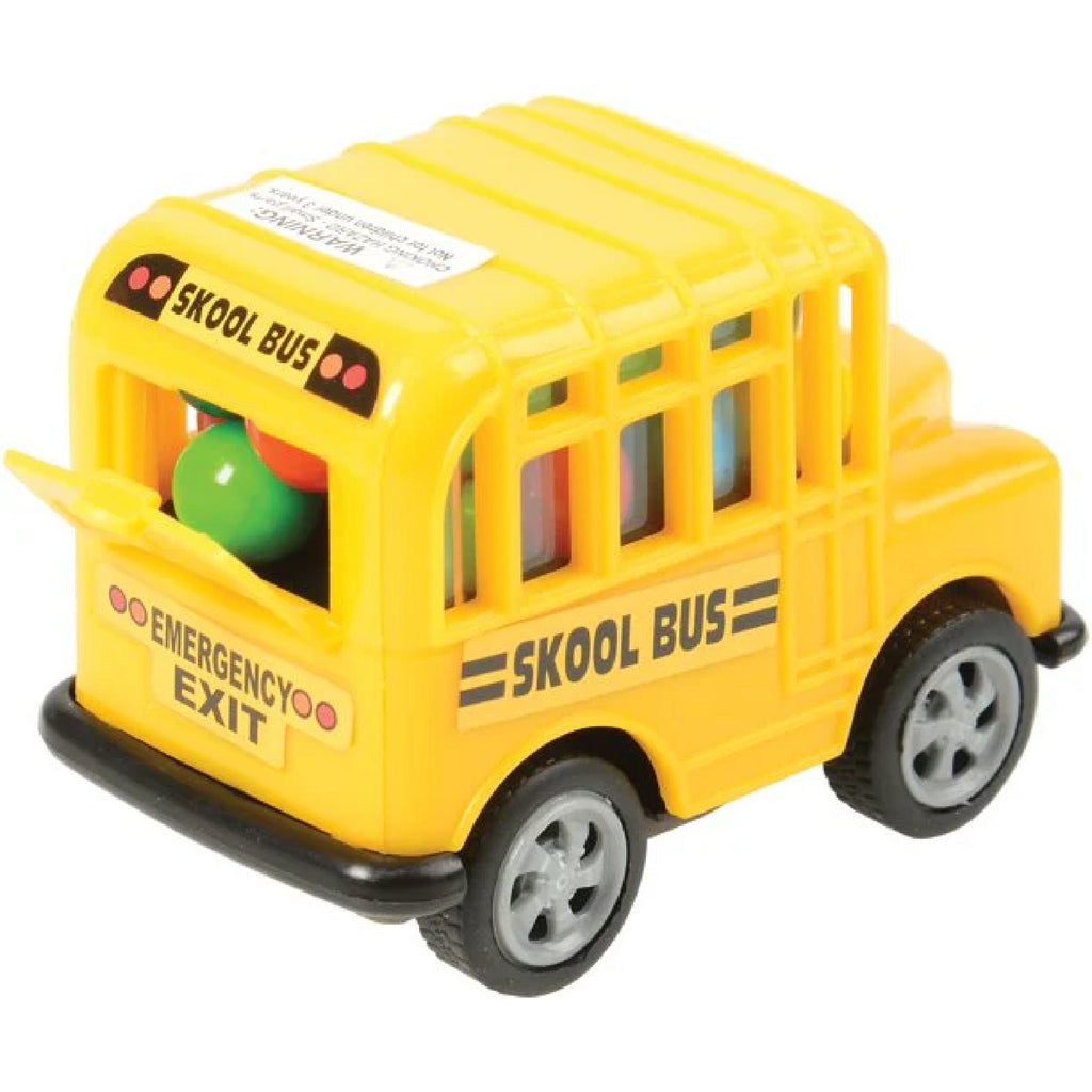 Kidsmania Skool Bus candy toy snack