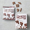 Korean alphabet chocolate flavour cookies 100g snack